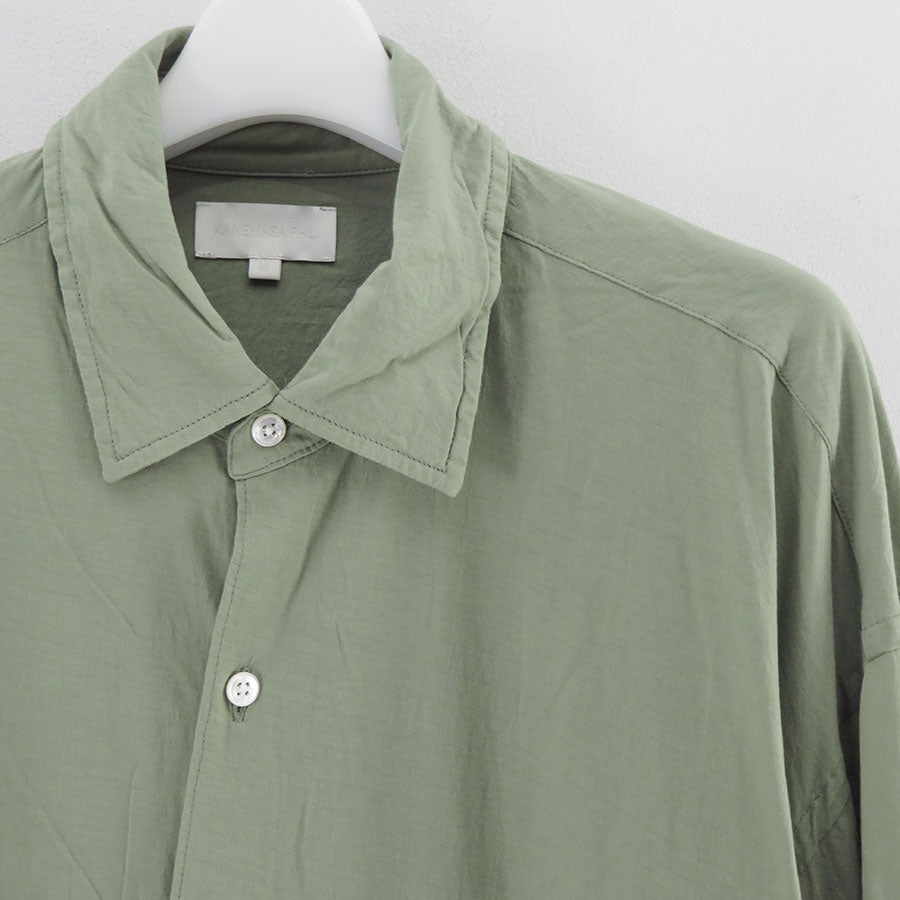 【KANEMASA PHIL./カネマサフィル】<br>46G Artisan Shirt <br>KM25A-020
