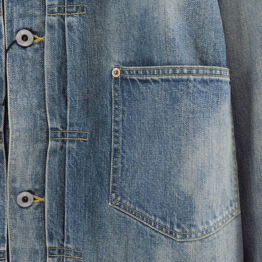 【A.PRESSE/アプレッセ】<br>1st Type Denim Jacket <br>25AAP-01-38