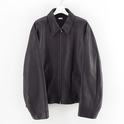 【A.PRESSE/アプレッセ】<br>Leather Sports Jacket <br>25AAP-01-03