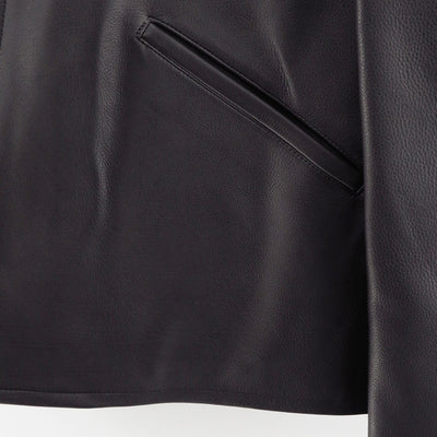 【A.PRESSE/アプレッセ】<br>Leather Sports Jacket <br>25AAP-01-03