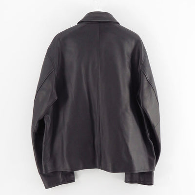【A.PRESSE/アプレッセ】<br>Leather Sports Jacket <br>25AAP-01-03