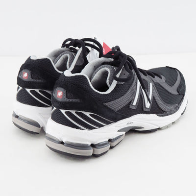 【COMME des GARCONS HOMME】<br>エステルメッシュ×レザー New Balance MR860 (BLACK) <br>HN-K101-001