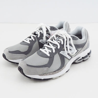 【COMME des GARCONS HOMME】<br>エステルメッシュ×レザー New Balance MR860 (GRAY) <br>HN-K101-001