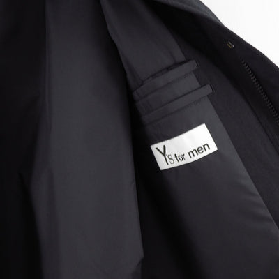 【Y's for men/ワイズフォーメン】<br>ナイロンタスランWAシンサレートモッズコート <br>MA-C02-600