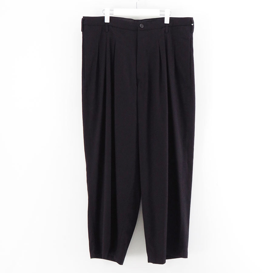 【Y's for men/ワイズフォーメン】<br>10Sカツラギ12本タックパンツ <br>MA-P02-002