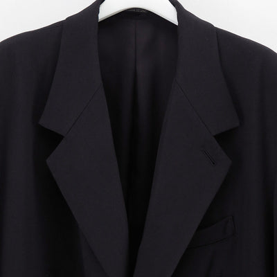 【Y's for men/ワイズフォーメン】<br>シワギャバマッキン袖口ロングジャケット <br>ML-J12-103