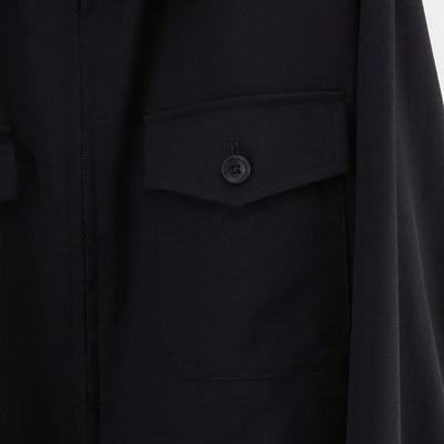 【Y's for men/ワイズフォーメン】<br>シワギャバ胸フラップアウトブルゾン <br>ML-Y01-103