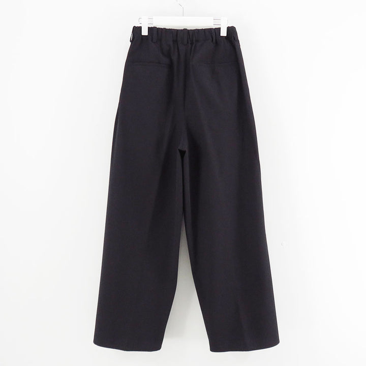 nonnotte/ノノット】Draping Crotch Box Pleats 1Tuck Trousers N-26S