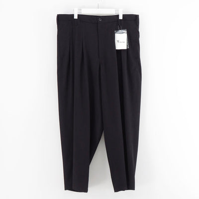 【Y's for men/ワイズフォーメン】<br>シワギャバ12本タックパンツ <br>ML-P07-103