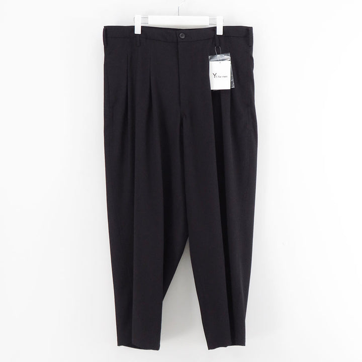 ワイズフォーメン Ys for men サイドアジャスター タックウールパンツ Y's for Men ウールスラックス ワイズフォーメン Ys for men サイド