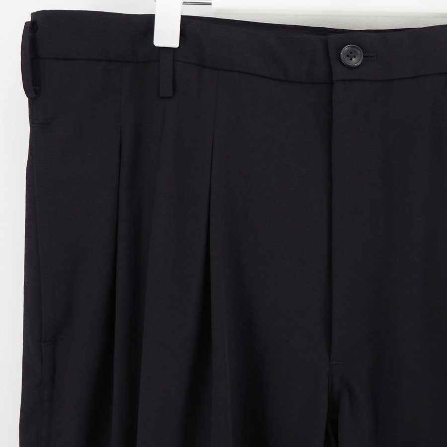 【Y's for men/ワイズフォーメン】<br>シワギャバ12本タックパンツ <br>ML-P07-103