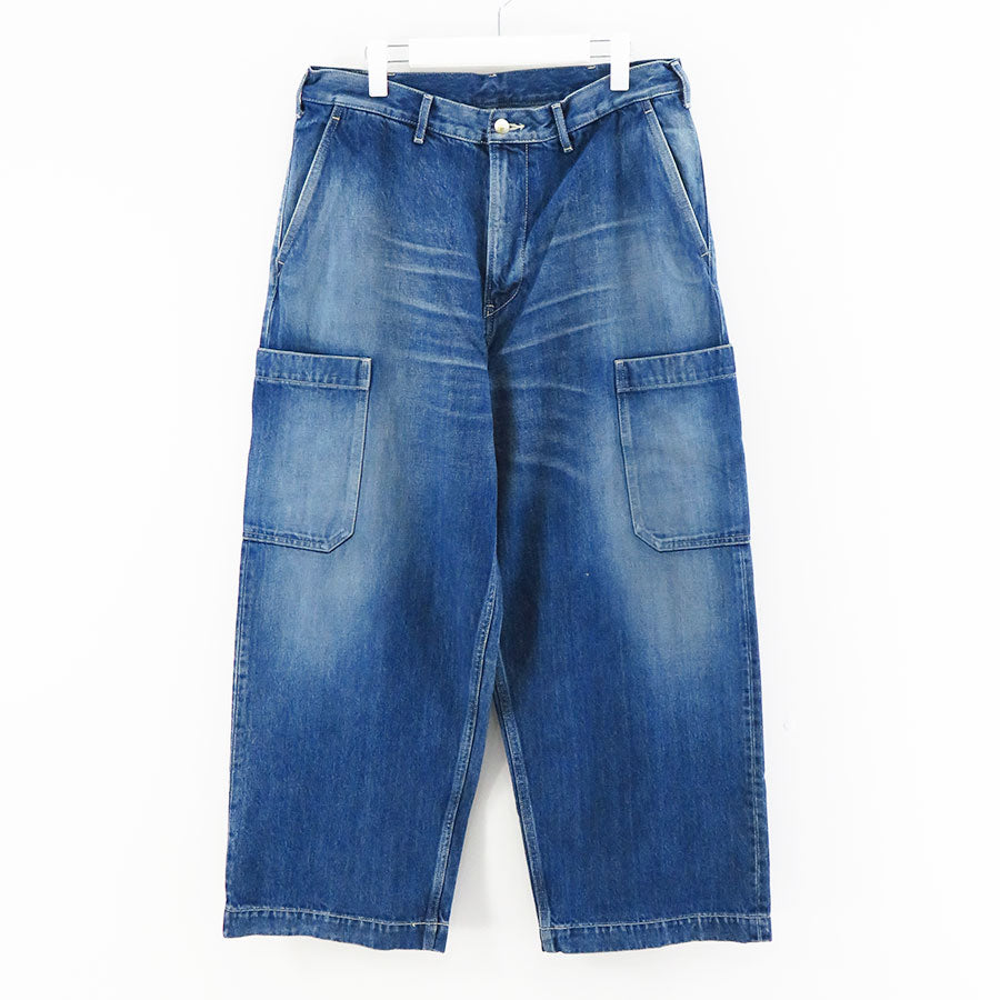 Graphpaper/グラフペーパー】Selvage Denim Cargo Pants (DARK FADE