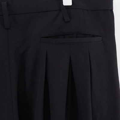 【Y's for men/ワイズフォーメン】<br>シワギャバ12本タックパンツ <br>ML-P07-103