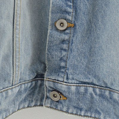 【doublet/ダブレット】<br>DISTORTED CUTTING DENIM JACKET <br/>25AW24BL235
