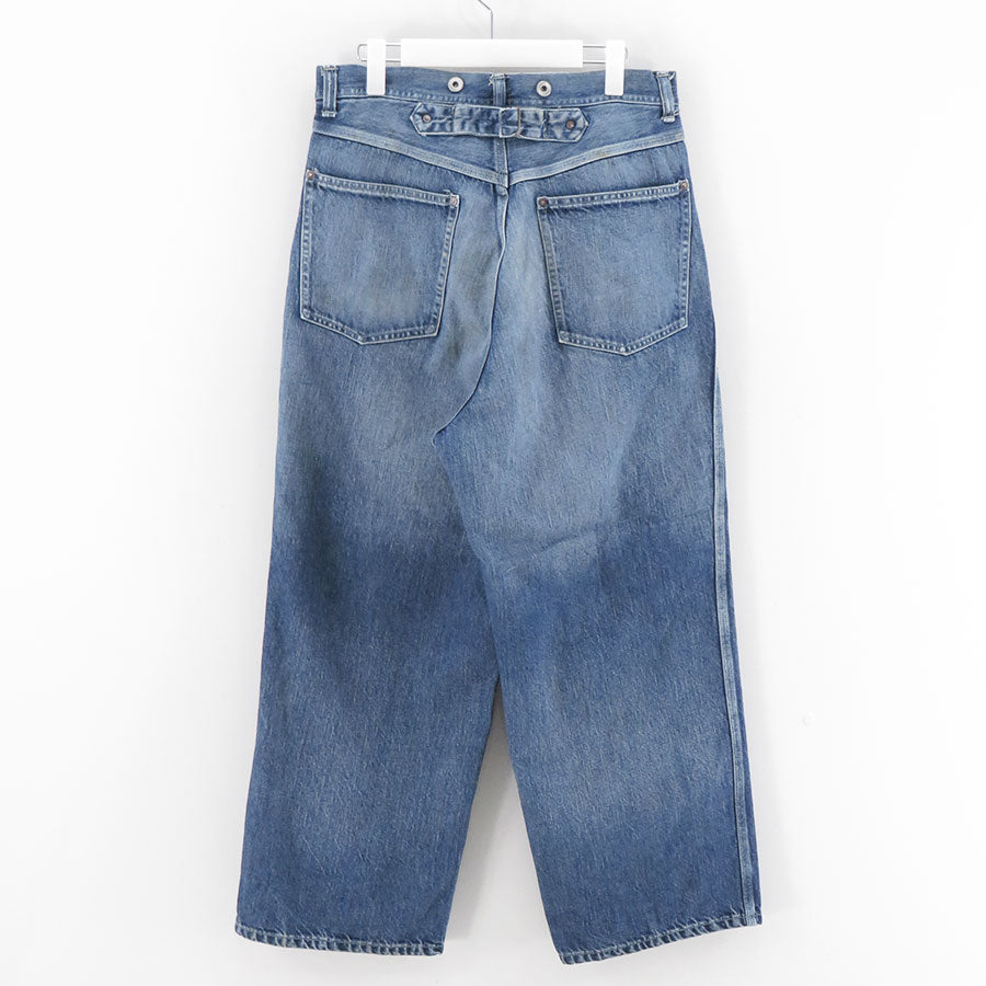 A.PRESSE/アプレッセ】Vintage Denim Logger Pants 26SAP-04-26の通販