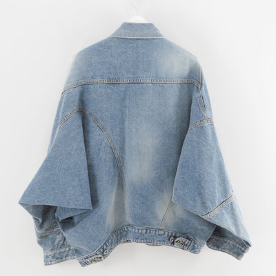 【doublet/ダブレット】<br>DISTORTED CUTTING DENIM JACKET <br/>25AW24BL235
