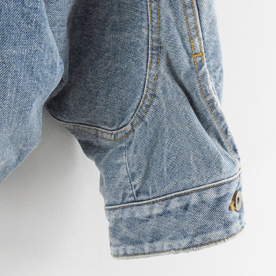 【doublet/ダブレット】<br>DISTORTED CUTTING DENIM JACKET <br/>25AW24BL235