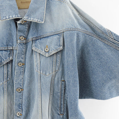 【doublet/ダブレット】<br>DISTORTED CUTTING DENIM JACKET <br/>25AW24BL235