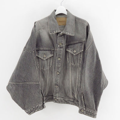 【doublet/ダブレット】<br>DISTORTED CUTTING DENIM JACKET <br/>25AW24BL235