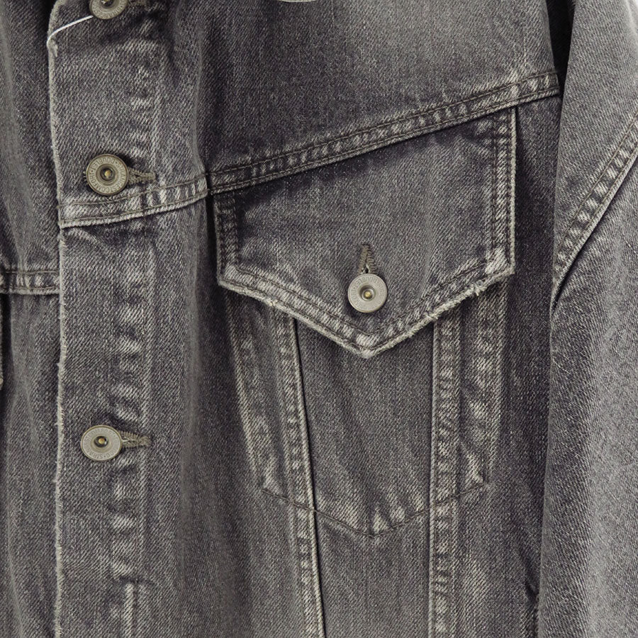 【doublet/ダブレット】<br>DISTORTED CUTTING DENIM JACKET <br/>25AW24BL235