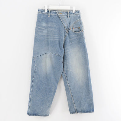 【doublet/ダブレット】<br>DISTORTED CUTTING DENIM PANTS <br/>25AW24PT323