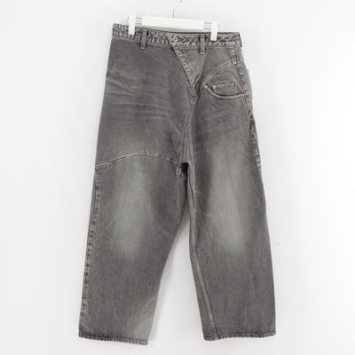 【doublet/ダブレット】<br>DISTORTED CUTTING DENIM PANTS <br/>25AW24PT323
