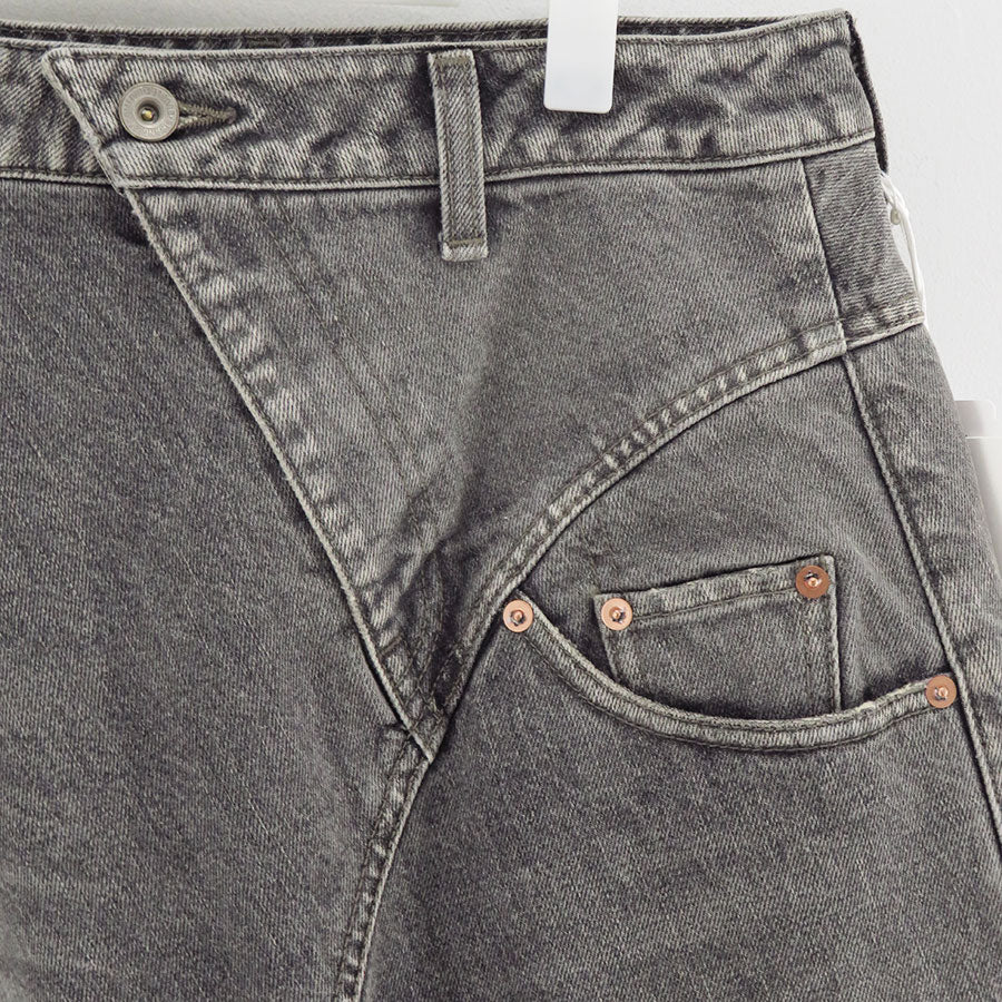 【doublet/ダブレット】<br>DISTORTED CUTTING DENIM PANTS <br/>25AW24PT323