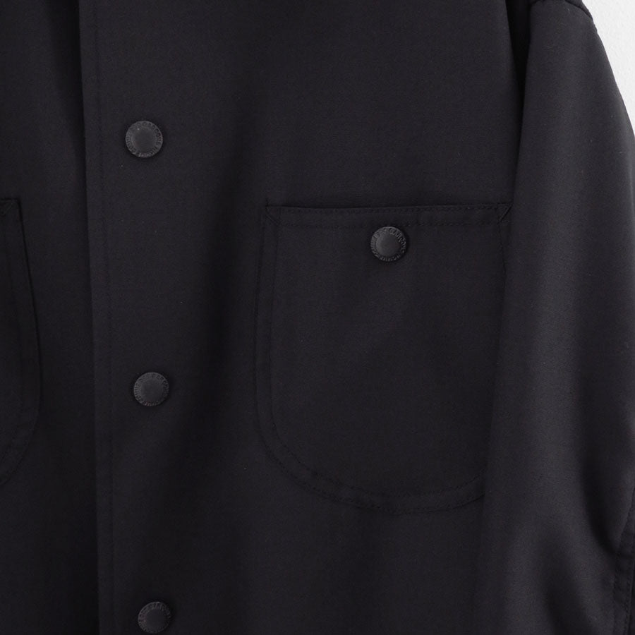 COMME des GARCONS HOMME/コムデギャルソンオム】ウールポプリン×牛革