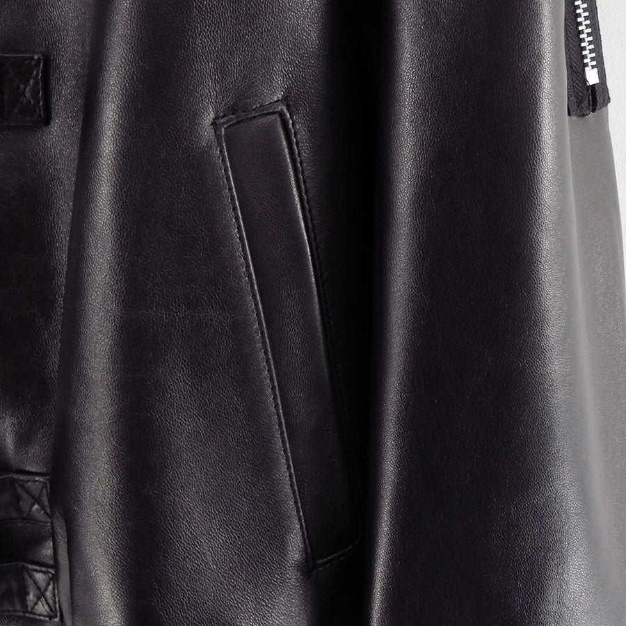 【doublet/ダブレット】<br>BUCKLE OVERLOAD LEATHER JACKET <br/>25AW06BL222