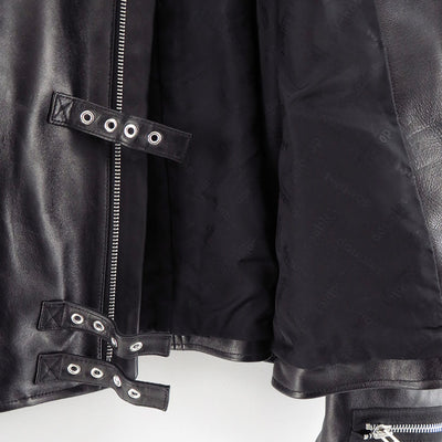 【doublet/ダブレット】<br>BUCKLE OVERLOAD LEATHER JACKET <br/>25AW06BL222