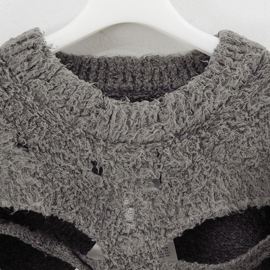 【doublet/ダブレット】<br>RIBCAGE KNIT PULLOVER <br/>25AW61KN192