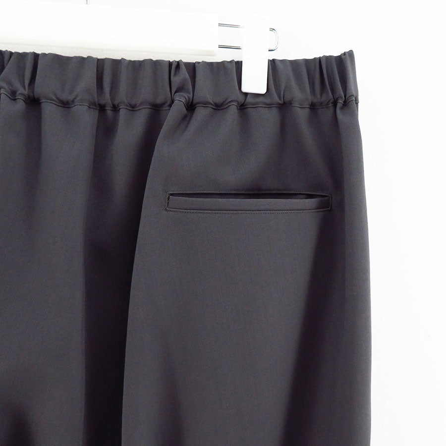 【Graphpaper/グラフペーパー】<br>Scale Off Wool Wide Chef Pants <br>GM233-40173B