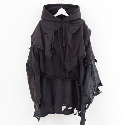 【doublet/ダブレット】<br>PHANTOM FRAYED HOODIE <br/>25AW34CS397