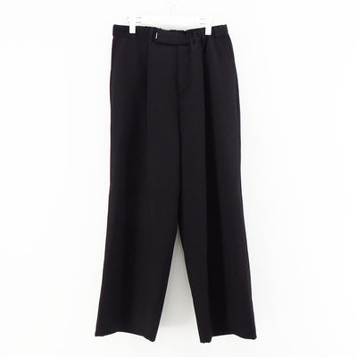 【Graphpaper/グラフペーパー】<br>Scale Off Wool Wide Chef Pants <br>GM233-40173B