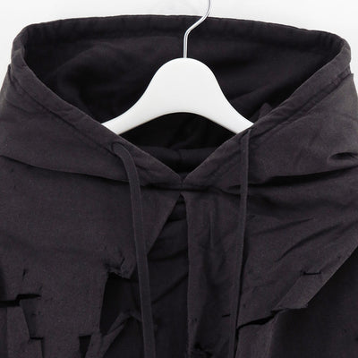 【doublet/ダブレット】<br>PHANTOM FRAYED HOODIE <br/>25AW34CS397