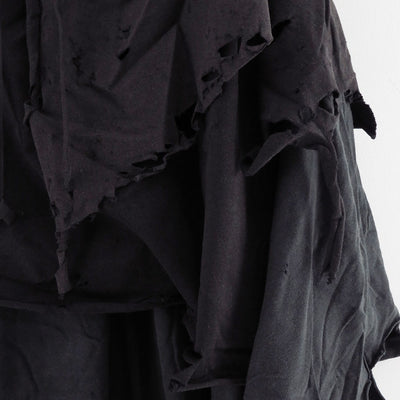 【doublet/ダブレット】<br>PHANTOM FRAYED HOODIE <br/>25AW34CS397