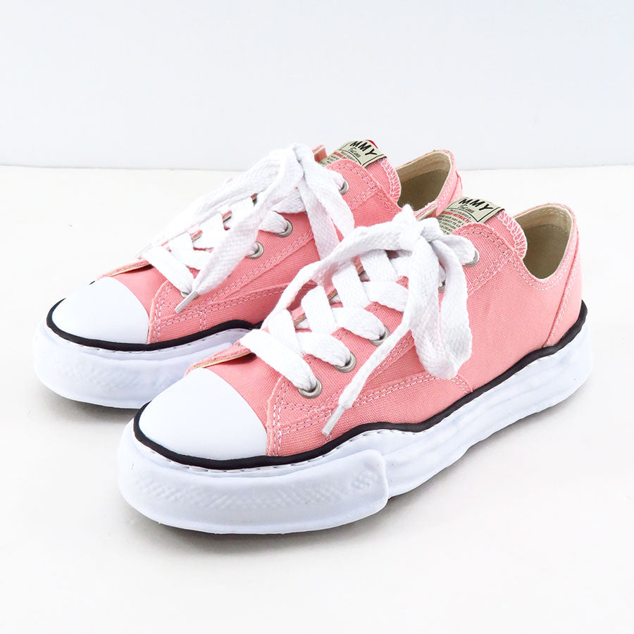 【Maison MIHARA YASUHIRO】 <br>"PETERSON" OG Sole Canvas Low-top Sneaker (PINK)<br> A01FW702 