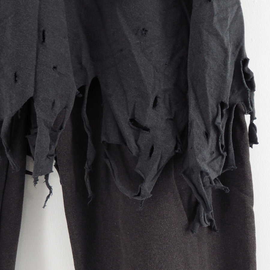 【doublet/ダブレット】<br>PHANTOM FRAYED SWEATPANTS <br/>25AW34PT327