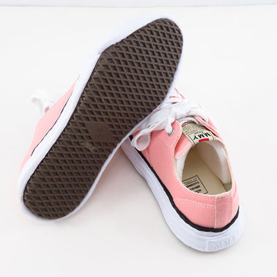 【Maison MIHARA YASUHIRO】<br>"PETERSON" OG Sole Canvas Low-top Sneaker (PINK) <br>A01FW702