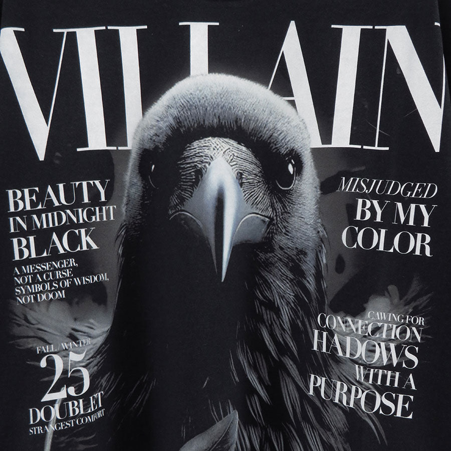【doublet/ダブレット】<br>VILLAIN COVER PRINT T-SHIRT <br/>25AW48CS411