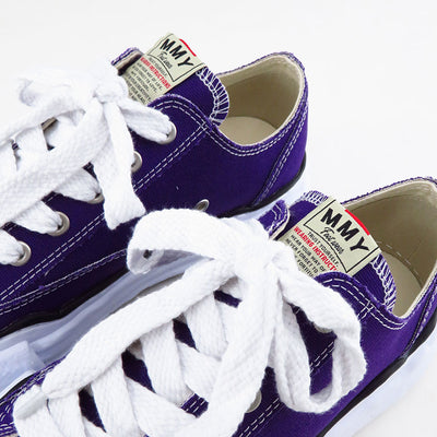 【Maison MIHARA YASUHIRO】<br>"PETERSON" OG Sole Canvas Low-top Sneaker (PURPLE) <br>A01FW702