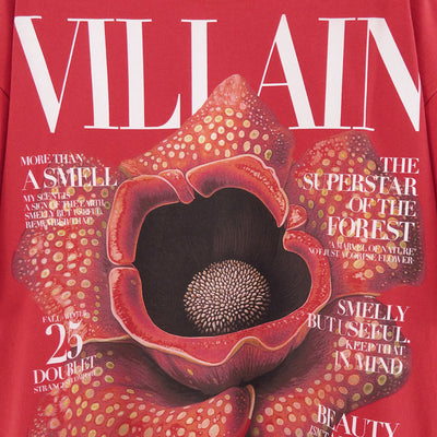 【doublet/ダブレット】<br>VILLAIN COVER PRINT T-SHIRT <br/>25AW48CS411
