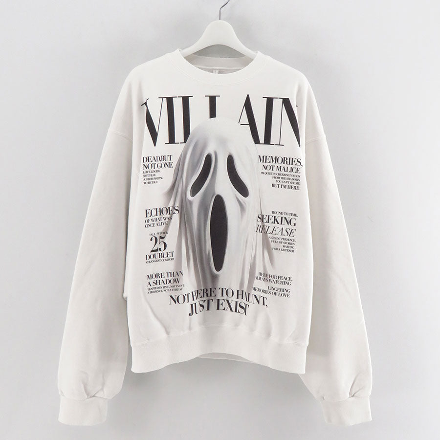 【doublet/ダブレット】<br>VILLAIN COVER PRINT SWEAT SHIRT <br/>25AW53CS412