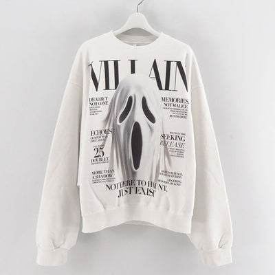 【doublet/ダブレット】<br>VILLAIN COVER PRINT SWEAT SHIRT <br/>25AW53CS412