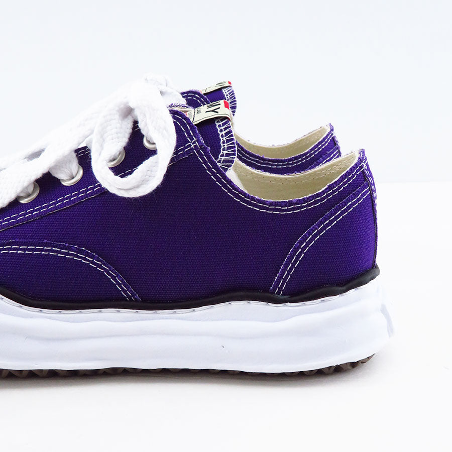 【Maison MIHARA YASUHIRO】<br>"PETERSON" OG Sole Canvas Low-top Sneaker (PURPLE) <br>A01FW702