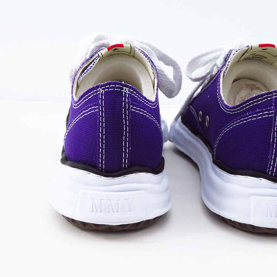 【Maison MIHARA YASUHIRO】<br>"PETERSON" OG Sole Canvas Low-top Sneaker (PURPLE) <br>A01FW702