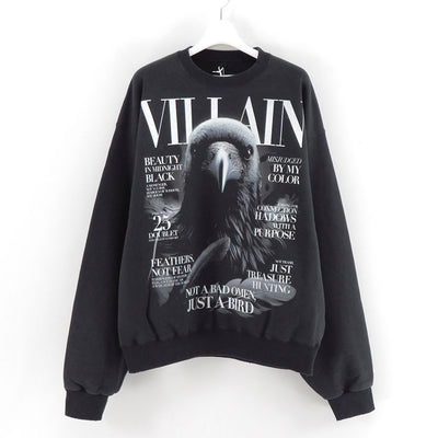 【doublet/ダブレット】<br>VILLAIN COVER PRINT SWEAT SHIRT <br/>25AW53CS412