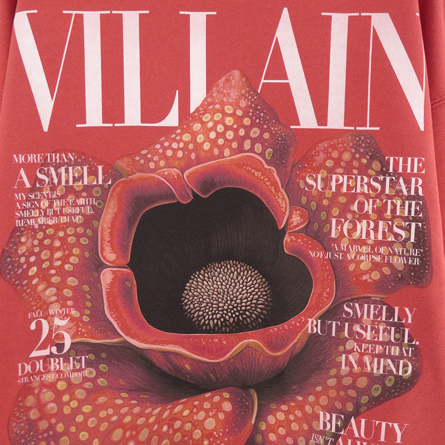 【doublet/ダブレット】<br>VILLAIN COVER PRINT SWEAT SHIRT <br/>25AW53CS412