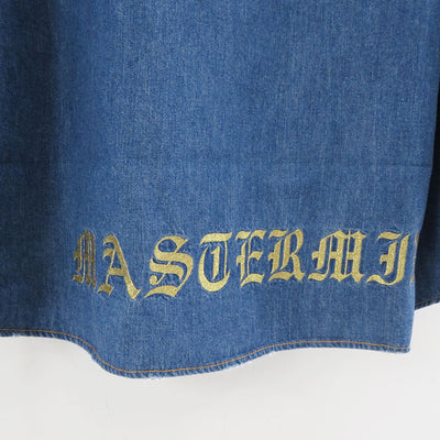 [mastermind JAPAN/mastermind 日本]<br>第 1 件 LS 牛仔衬衫<br>MJ24E12-SH032 