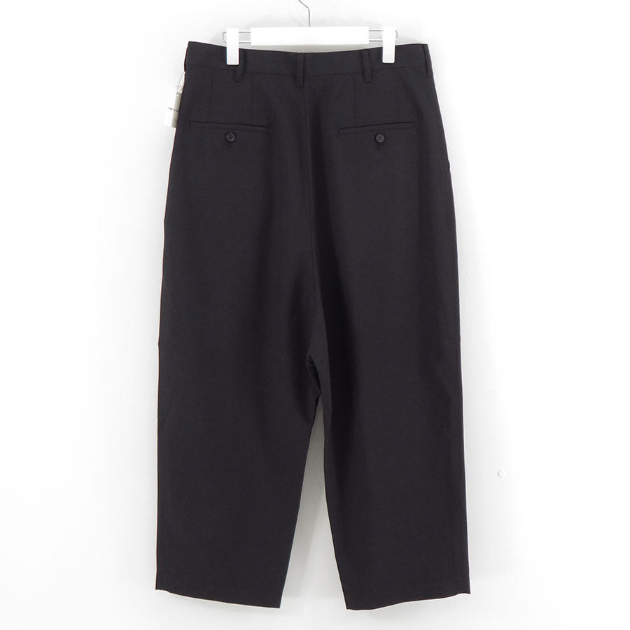 コムデギャルソンオムドゥ　ウールポプリントラウザーパンツ サイズS COMME des GARCONS HOMME/コムデギャルソンオム】ウールポプリン